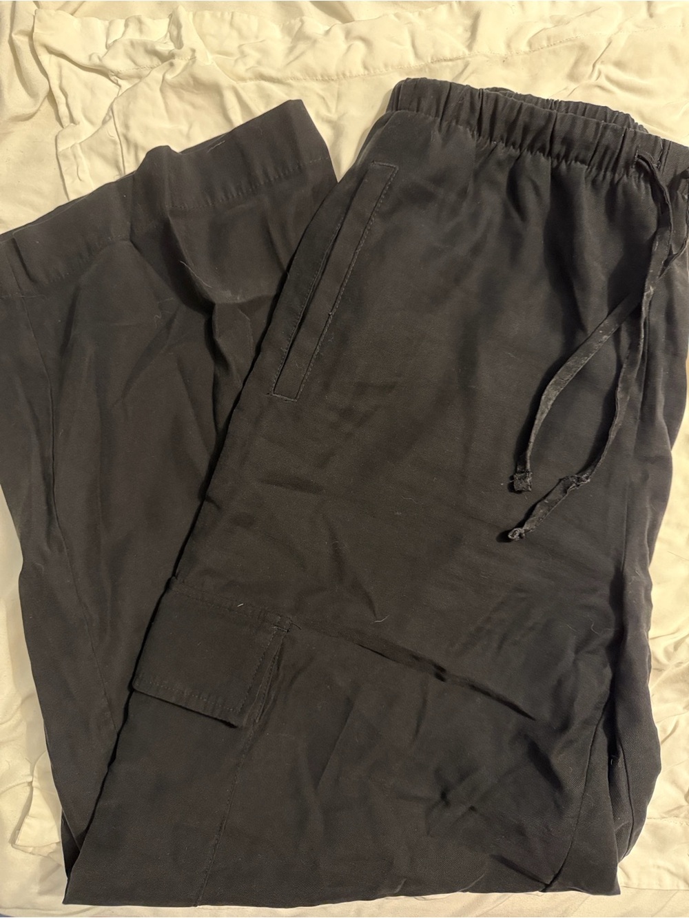 Old Navy Black Women’s Cargo Drawstring Pants